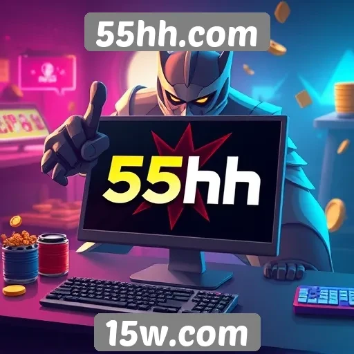Tendências de design no site de jogos 55hh.com